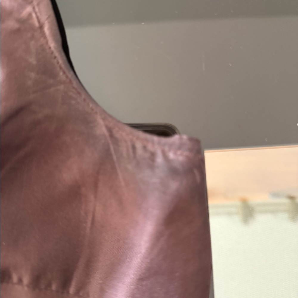 Cache Brown Embellished Sleeveless Blouse Tie Front - Picture 5 of 5